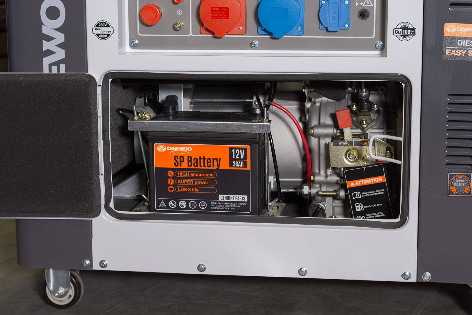 GÉNÉRATEUR DAEWOO DIESEL 8,1 kVA – Image 12