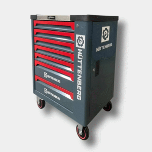 Chariot à Outils Professionnel 8 Tiroirs + Clé à Choc Pneumatique
