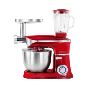 Robot de cuisine multifonction **Planetaria 1900W**, 6,5 litres avec LED rouge