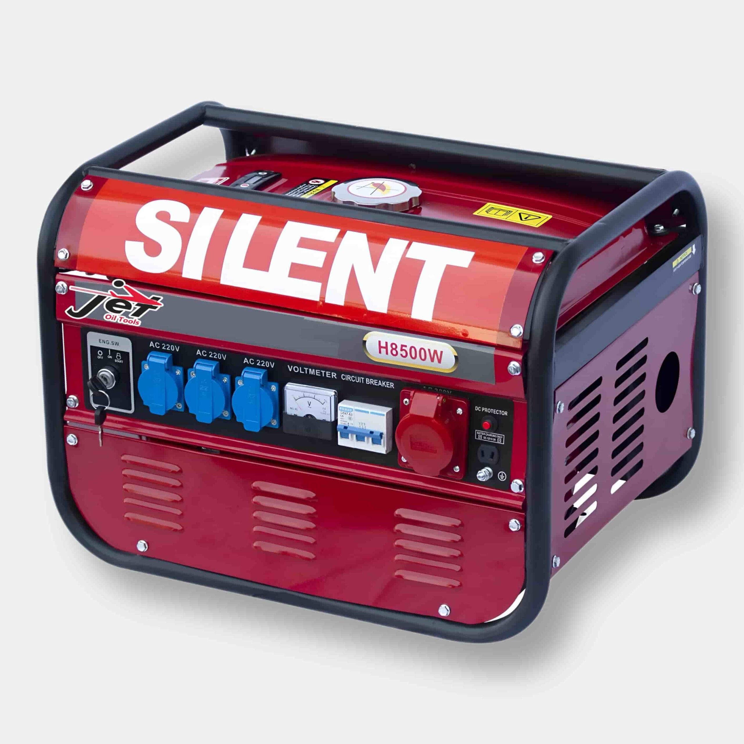 Generatore Di Corrente 8.5kw Gruppo Elettrogeno 8500W (220/380v) Silent AVR Avviamento Elettrico – Image 2