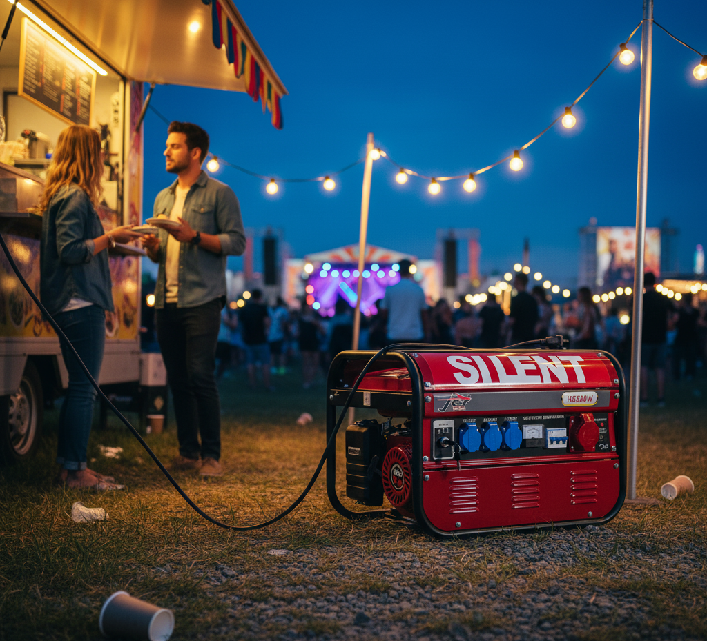 Generatore Di Corrente 8.5kw Gruppo Elettrogeno 8500W (220/380v) Silent AVR Avviamento Elettrico – Image 10