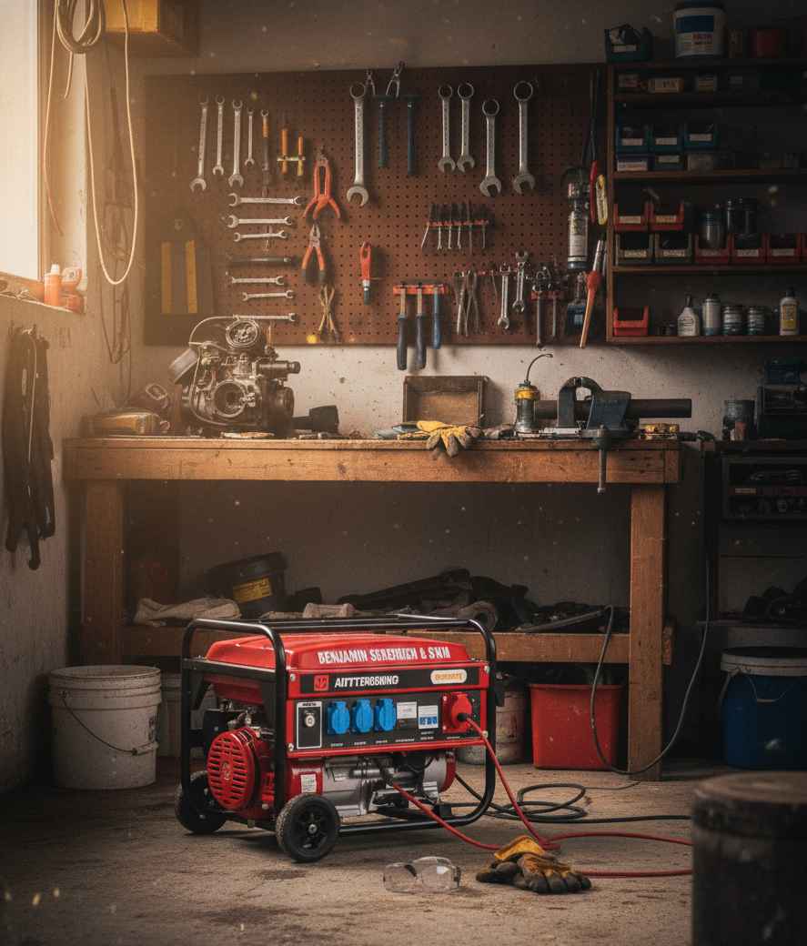 Generatore Di Corrente 8500W 8,5KW (220/380v) – Image 2