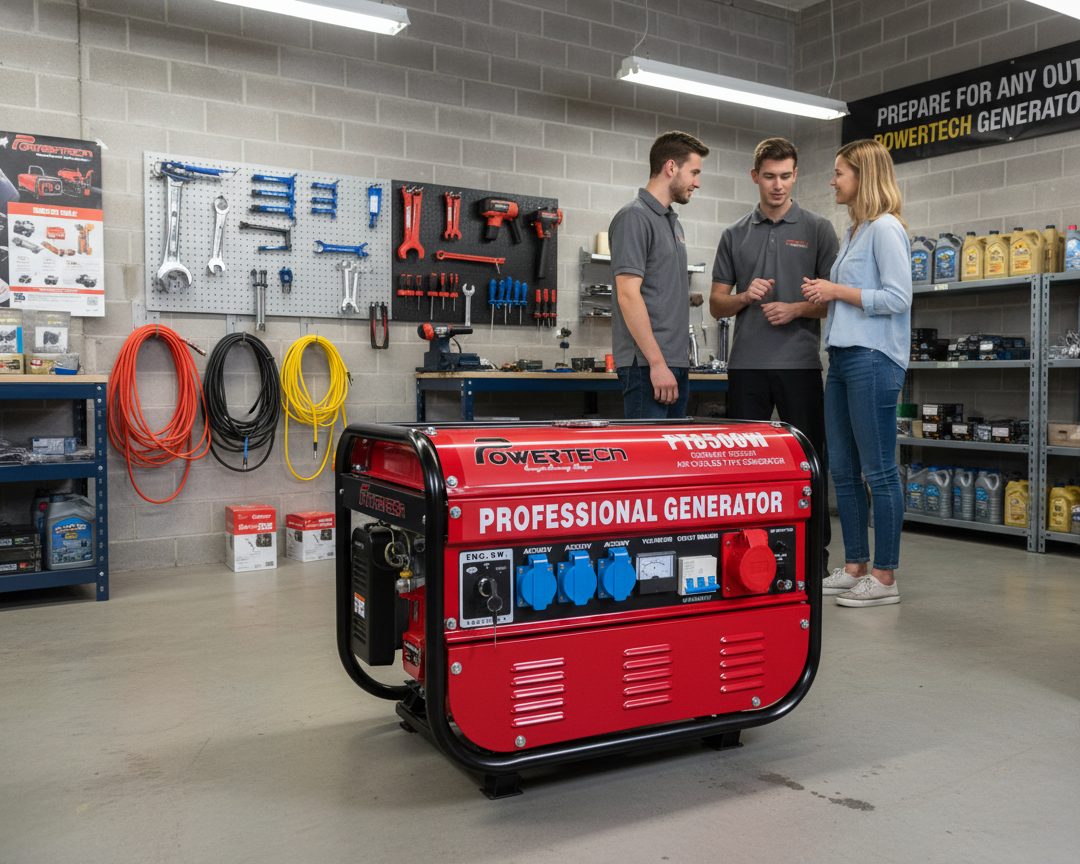 Générateur de Courant Silencieux Professionnel 8,5 kW avec Inverter et Démarrage Électrique – Image 4