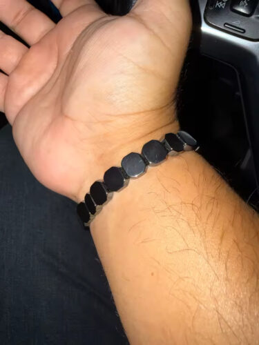 BRACELET EN HÉMATITE photo review
