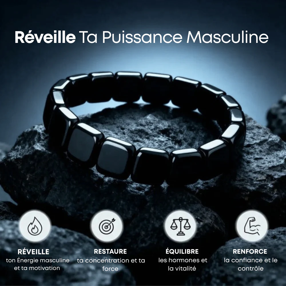 BRACELET EN HÉMATITE – Image 6