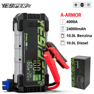 **YESPER® 4000A DÉMARREUR DE BATTERIE**
