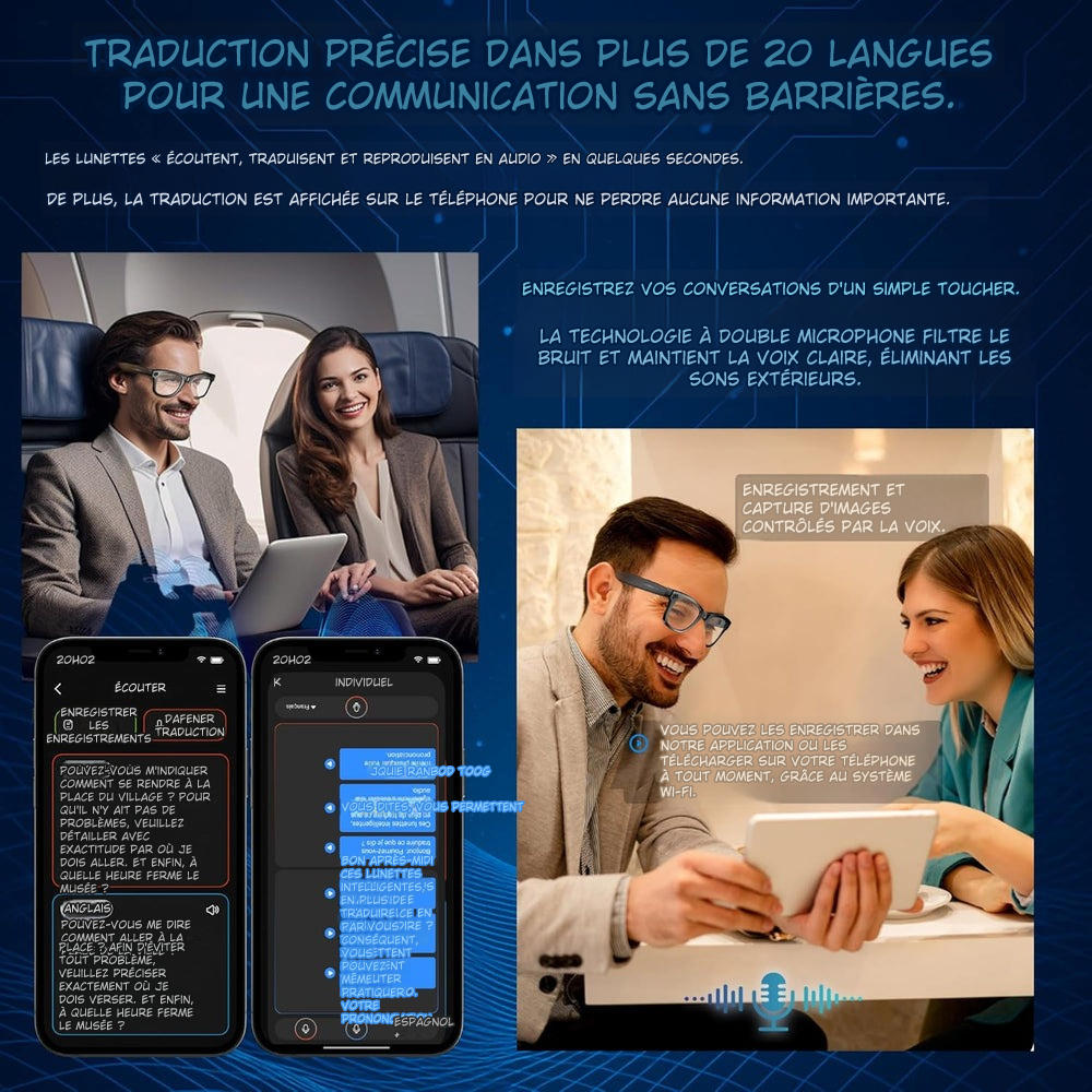 Lunettes intelligentes IA – SmartView Pro – Image 9